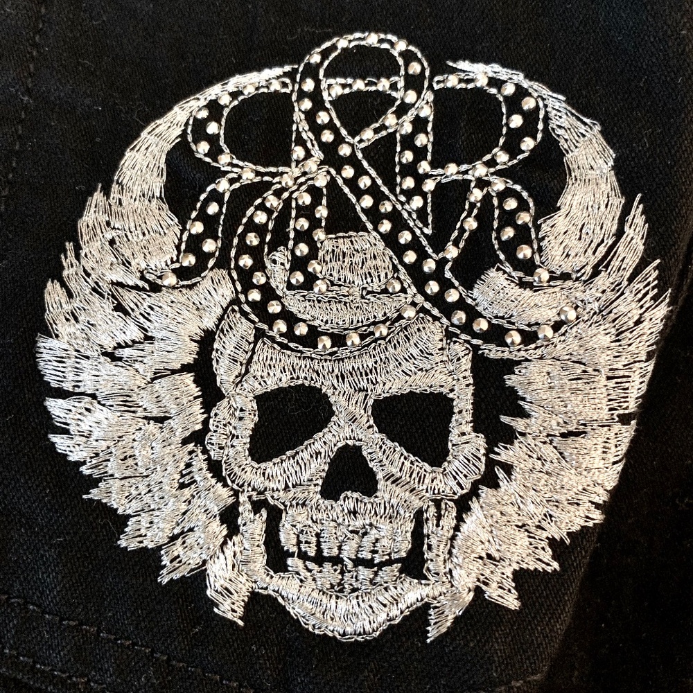 Rock & Republic LTD Edition Skull Jeans SZ 29